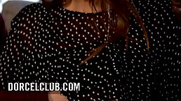 Clea Gaultier is moaning while having wild sex with a black guy and her boyfriend