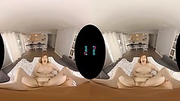 Busty redhead, Lauren Philips is getting nailed in VR and enjoying every single second of it