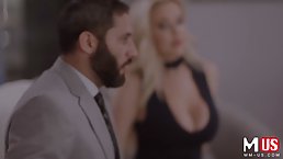 Savannah Bond is a smoking hot, blonde woman with big tits who likes casual sex