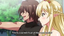 Busty cartoon girl is moaning while having hardcore sex, because it feels so fucking good