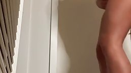 Amanda Trivizas is getting fucked hard, from the back, in front of a hidden camera
