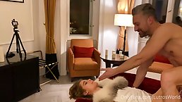 Slutty college girl, Sabrina Spice is getting nailed and enjoying every single second of it