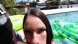 Raven Bay - Nice Ass at the Pool