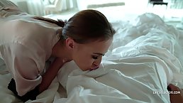 Lovely brunette with nice tits is in the mood to have casual sex, all day long