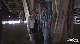 Delphine is a slutty mature with ample assets who likes to get doublefucked until she cums
