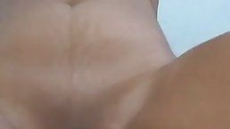 Chubby chick with small tits and pierced nipples is about to have casual sex with her ex