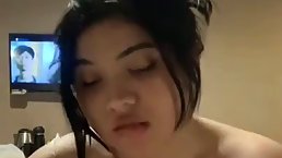 Busty Indonesian brunette is often giving blowjobs to friends, because she likes to please them