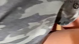 Fat slut is fucking her partner's good friend, because she is too horny to hold back