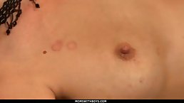 Slutty blonde librarian, Heidi Mayne is having sex while at work and enjoying it a lot