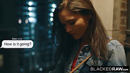 Handsome, black guys are fucking slutty, white girls and getting amazing, deep blowjobs from them
