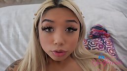 Gia DiBella is having hot anal sex with her ex in the middle of the dat