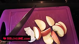 Sis Loves Me - Stepsister Gets Her Pussy Pounded And Cum All Over Her Face To Stop Her Stepbro From Pranking Her