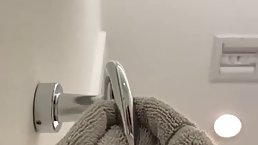 Amazing girl, Katana Kombat is rubbing her perfectly shaved pussy in front of the camera