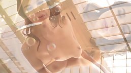 Frisky brunette, Dillihop is having casual sex in the middle of the day and enjoying it