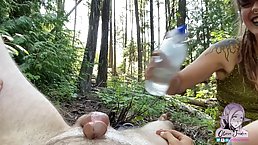 Tattooed fairy is often seducing men and suckng their dicks to make them explode from pleasure