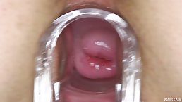 Sabina likes to get naked and spread her pussy in front of the camera, just for fun