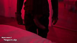 Hot blonde plumper is sucking a big, black cock and getting fucked the way she always wanted