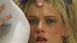 Camilla Krabbe is a sweet blonde babe with pigtails who likes to ride rock hard dicks
