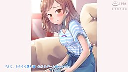 Cartoon brunette is often being a naughty girl, because it feels so fucking good, every time