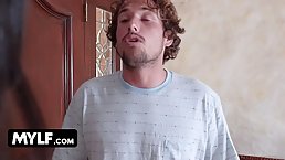 Gorgeous matures are having casual sex with younger guys and moaning from pleasure while cumming
