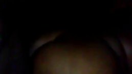 Ebony woman with ample assets is sucking her lovers hard dick, before getting stuffed with it