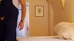 Horny blonde milf got down and dirty with a handyman, the other day, just for fun