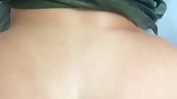 Amateur milf with a big ass is sucking her lover's big, black dick before getting fucked