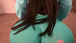Nicki is a big ass brunette who likes to get fucked from the back, until she cums