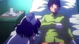 Hentai nurse with big tits is using an opportunity to get fucked while at work