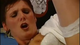 Short haired mature is moaning while having anal sex with a guy who isn't her partner