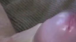 Experienced amateur woman is gently sucking her lover's dick tomake him cum in her mouth