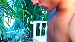 Brunette with dirty ideas on her mind is sucking a rock hard dick like a pro