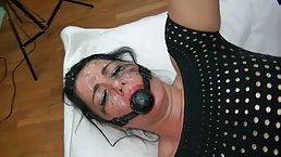 Blatant extreme perversity! Close to the limit! Gagged, used and cummed! Porn Videos - Tube8