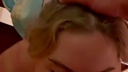 Busty blonde woman is moaning while having wild sex with a guy who isn't her partner