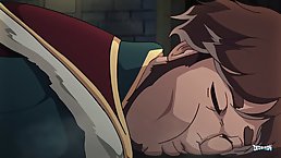 Cartoon babe with big boobs was captured only to get fucked hard, once in a while