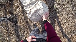 Naughty amateur babe, Bellamurr got fucked from the back, in the nature and enjoyed it a lot
