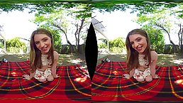 Alice March is a dirty minded brunette who likes to use sex toys before getting fucked