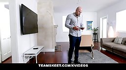 ExxxtraSmall - Petite Masked Teen Ava Eden Caught Trespassing And Punished