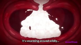 Hentai plumper with big boobs is having steamy sex all the time, because she likes it
