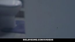 SisLovesMe - Tight Teen (Evelin Stone) Filled With Her Stepbros Cock