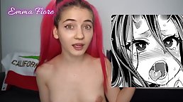Horny Teen rating Hentai Faces - Emma Fiore