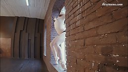 Artistic gymnastics completely naked in the studio by Rita Porn Videos - Tube8