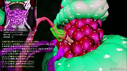 Busty cartoon tranny with red hair likes to get tortured while her friend likes to fuck pussy