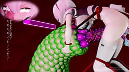 Kinky cartoon babes have many ways to satisfy their sexual needs when their partners are out of town