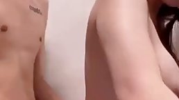 Amateur, Asian chick with big boobs, Cici Sange is about to get fucked from the back