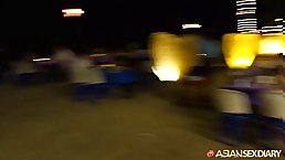 Koh Chang is often spreading her legs wide open for horny men, to get fucked for money