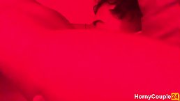 After giving a deep blowjob to her boyfriend, charming girl got her pussy licked and fucked