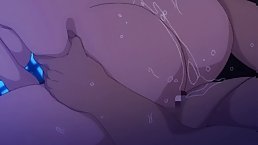Busty cartoon chick is having hardcore sex with a guy she likes more than her boyfriend