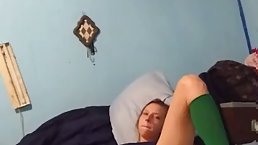 She cums in her panties with vibrator Porn Videos - Tube8