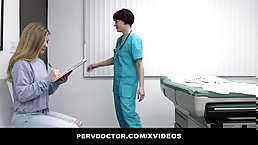 Perv Doc And Nurse Take Advantage Of Teen Cutie Harlow West